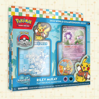 2025 Pokemon TCG World Championships Decks-- RILEY MCKAY
